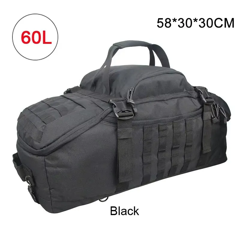40L 60L 80L Travel Bag Molle Tactical Backpack Bag Large Duffle Bag