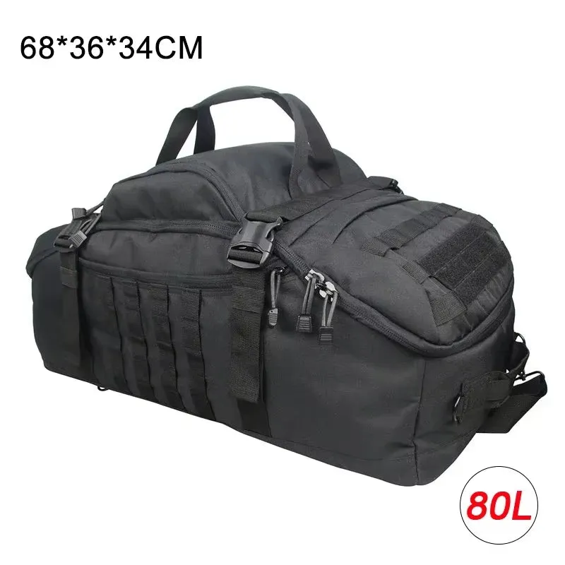 40L 60L 80L Travel Bag Molle Tactical Backpack Bag Large Duffle Bag