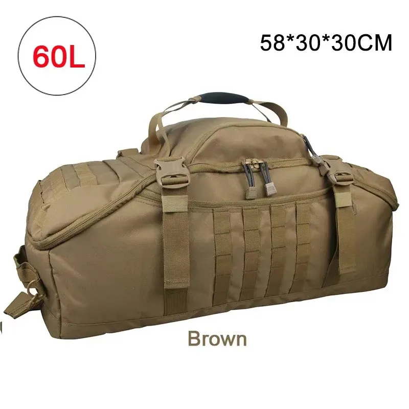 40L 60L 80L Travel Bag Molle Tactical Backpack Bag Large Duffle Bag