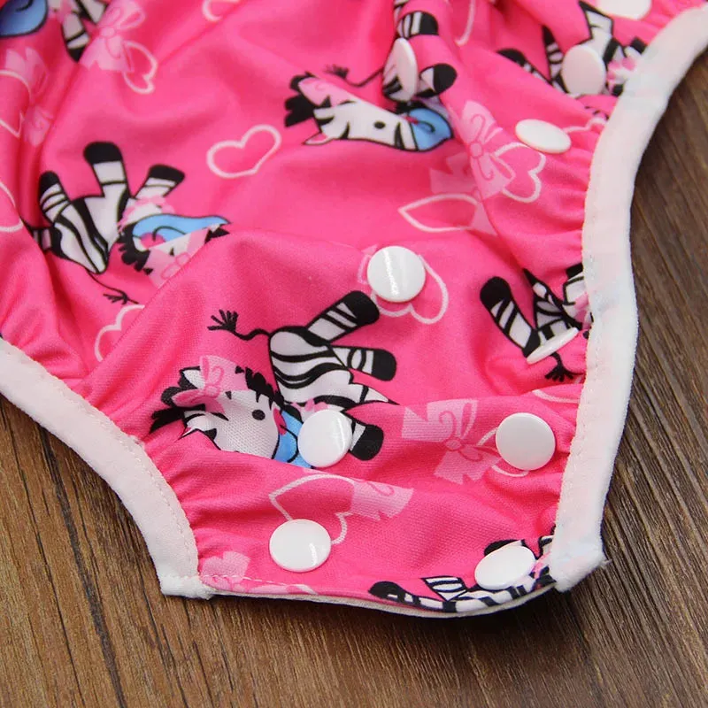 Animal Print Swimming Bottoms
