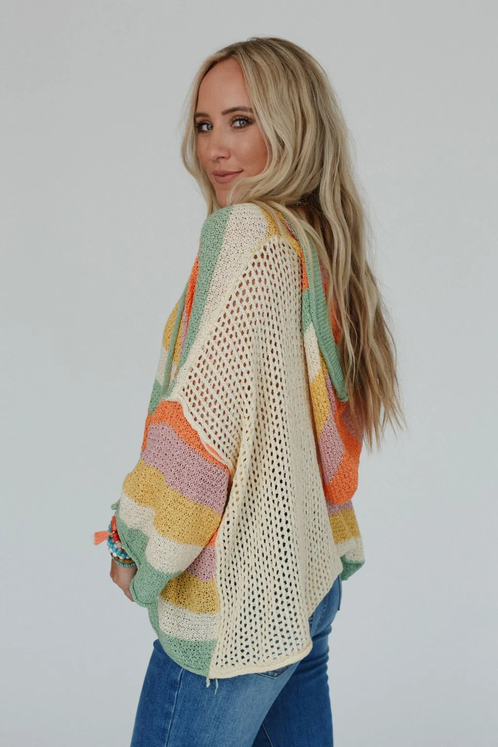 Bright Eyed Colorblock Top - Multi