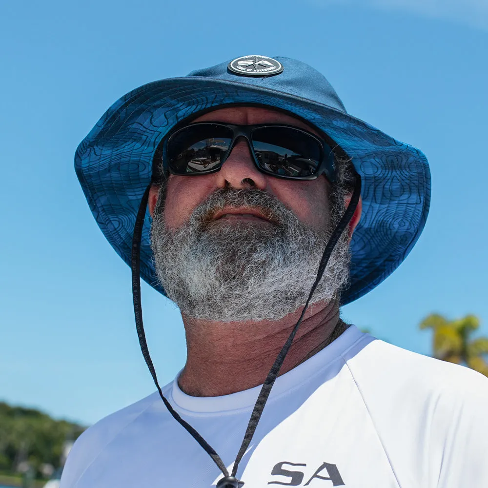 Bucket Hat | Underwater Topography 2.0 by Soul of Adventure