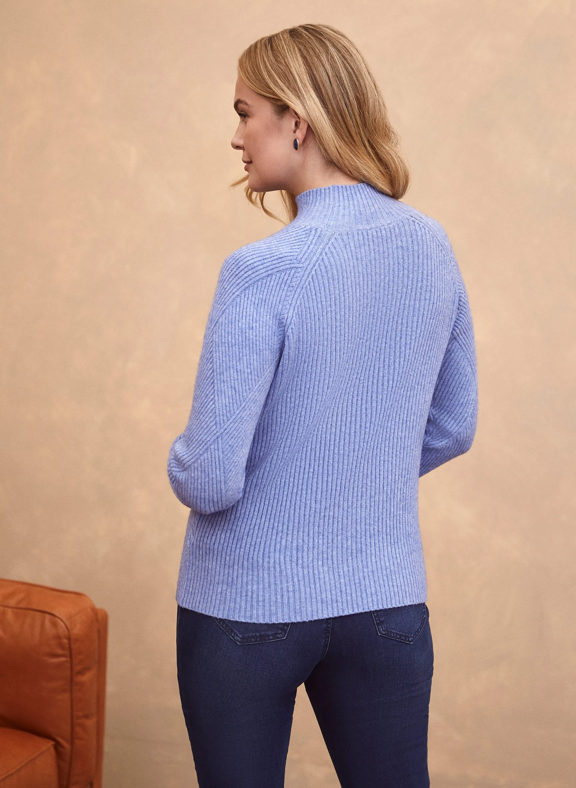 Button Detail Knit Sweater