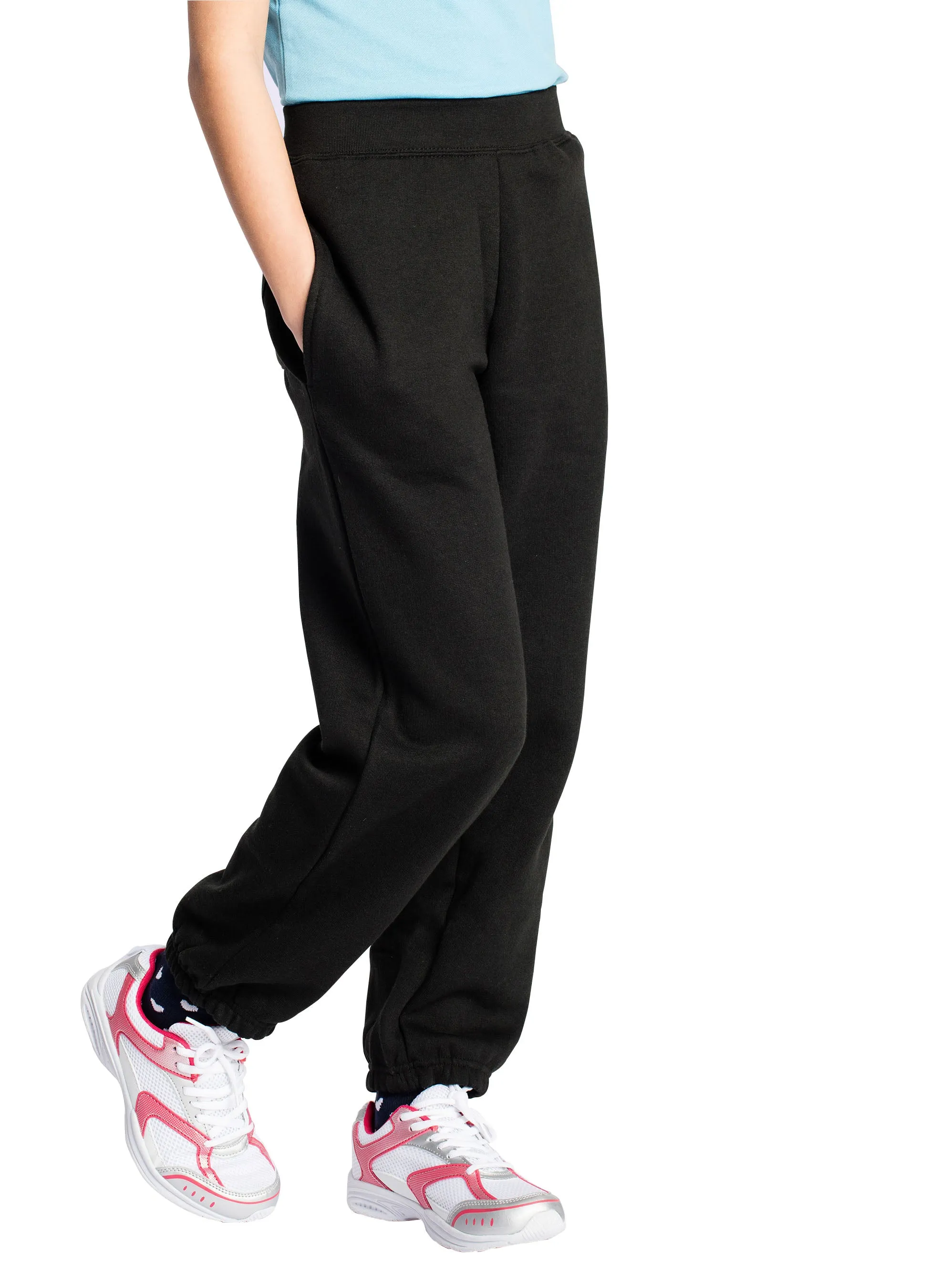 Childrens Jog Bottoms | Heather Grey