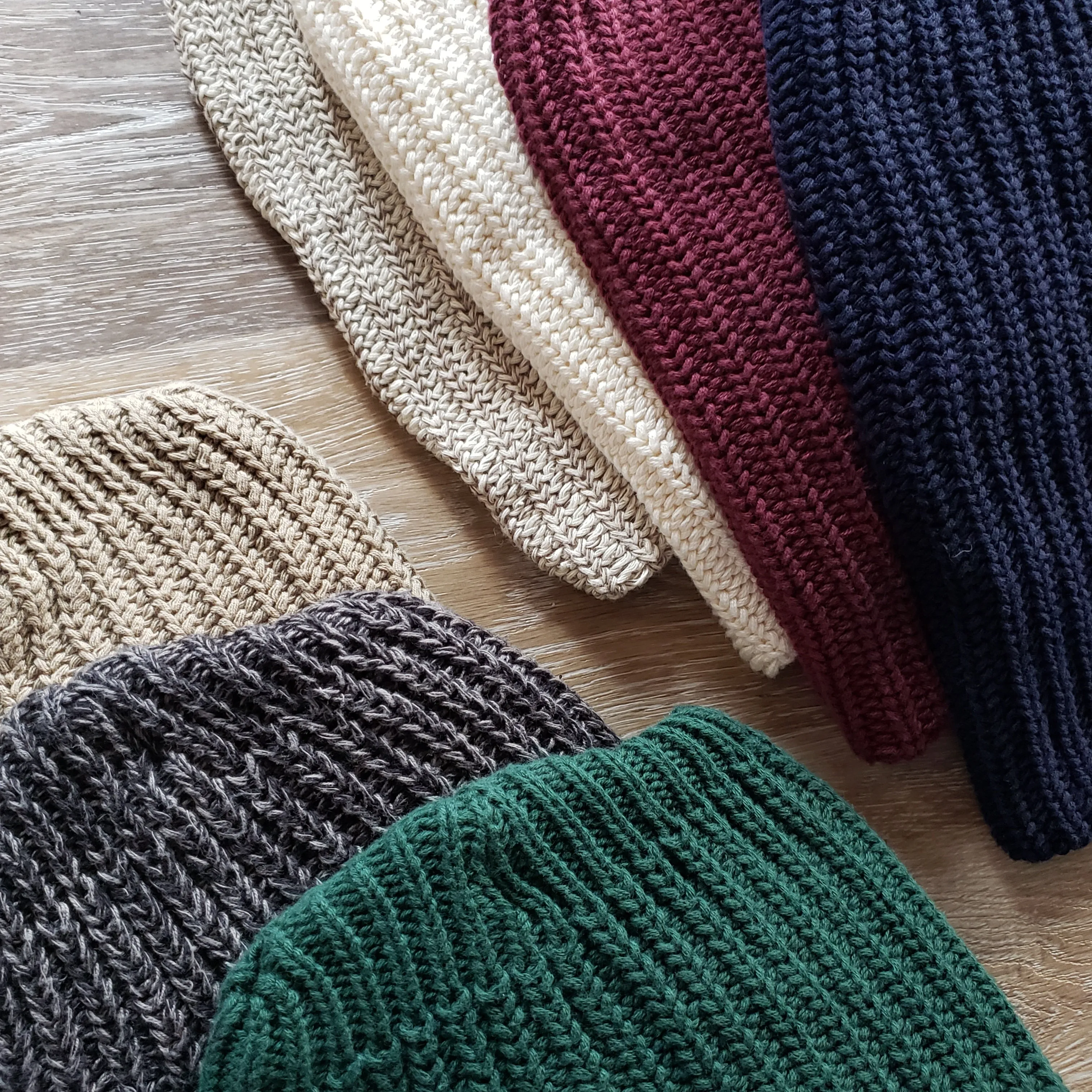 Cotton Knit Beanie