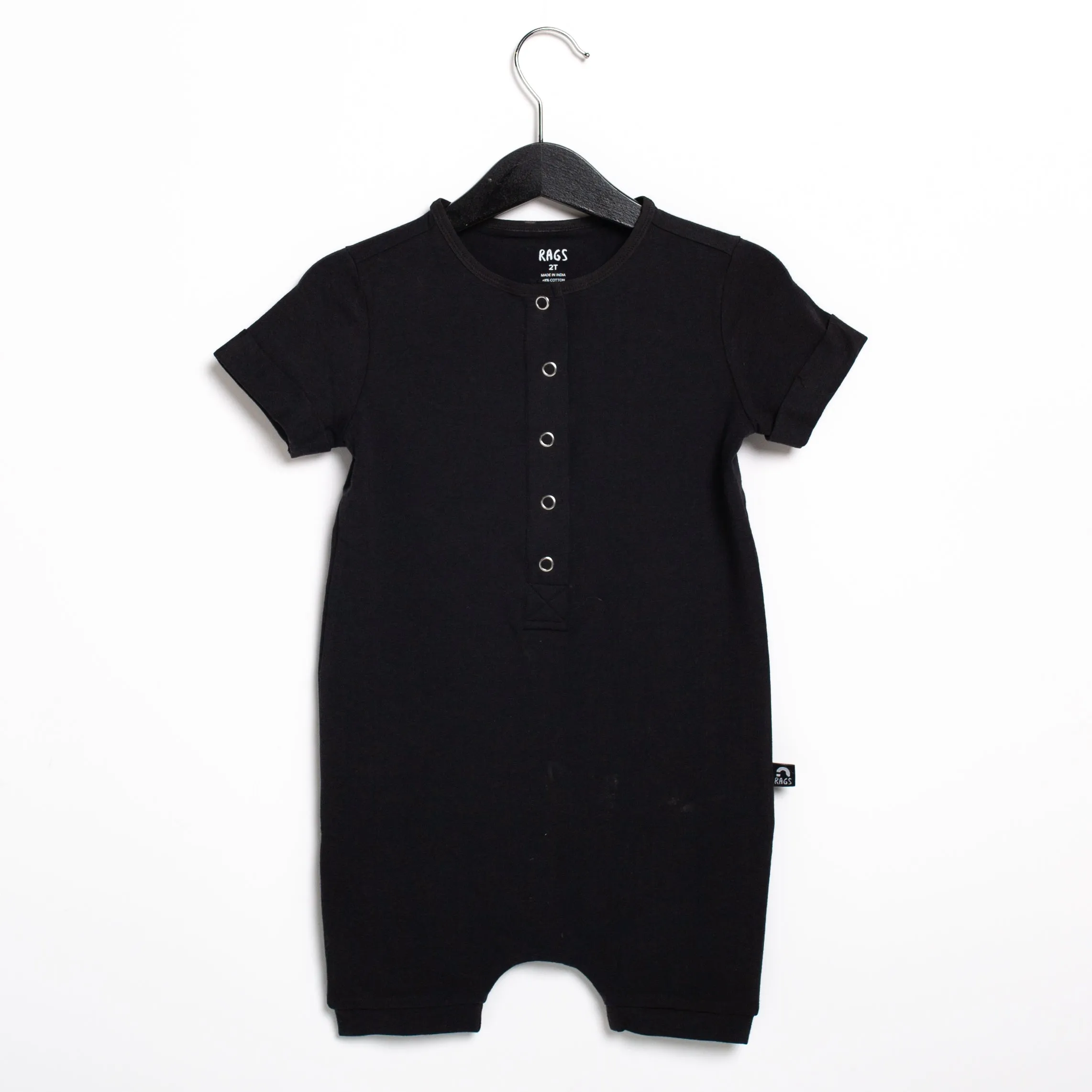 Essentials Rag Romper - 'Phantom'