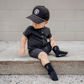 Essentials Rag Romper - 'Phantom'