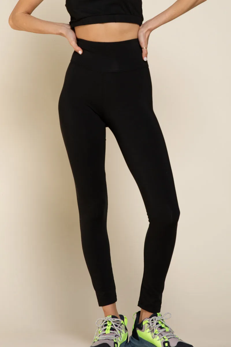 Everyday Black Leggings by POL Clothing