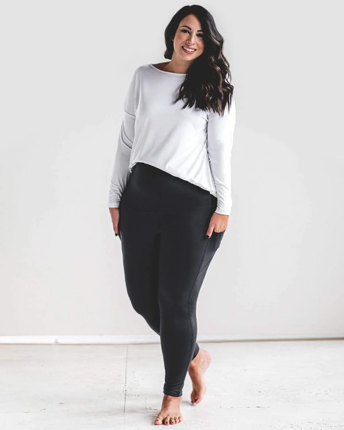 Everyday Maternity Pocket Leggings