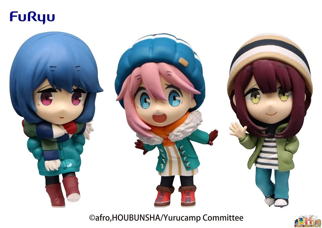Furyu Laid-Back Camp Season 2 Chobirume Figure Set 1 (Set of 3)