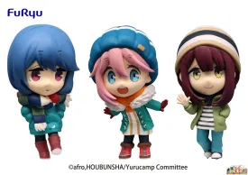 Furyu Laid-Back Camp Season 2 Chobirume Figure Set 1 (Set of 3)