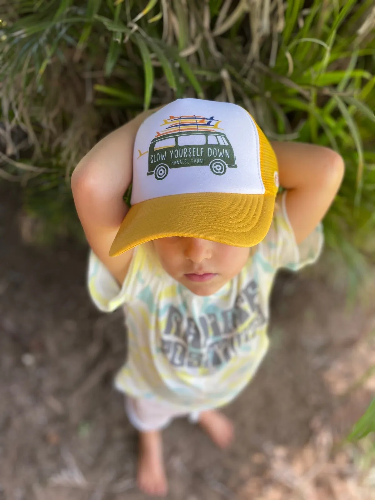 Kids Surf Van Trucker Hat