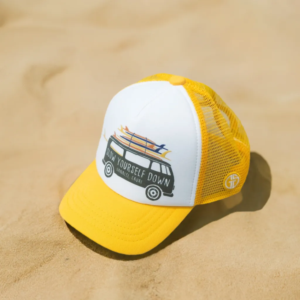 Kids Surf Van Trucker Hat
