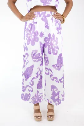 Laid Back Pants - Lavender