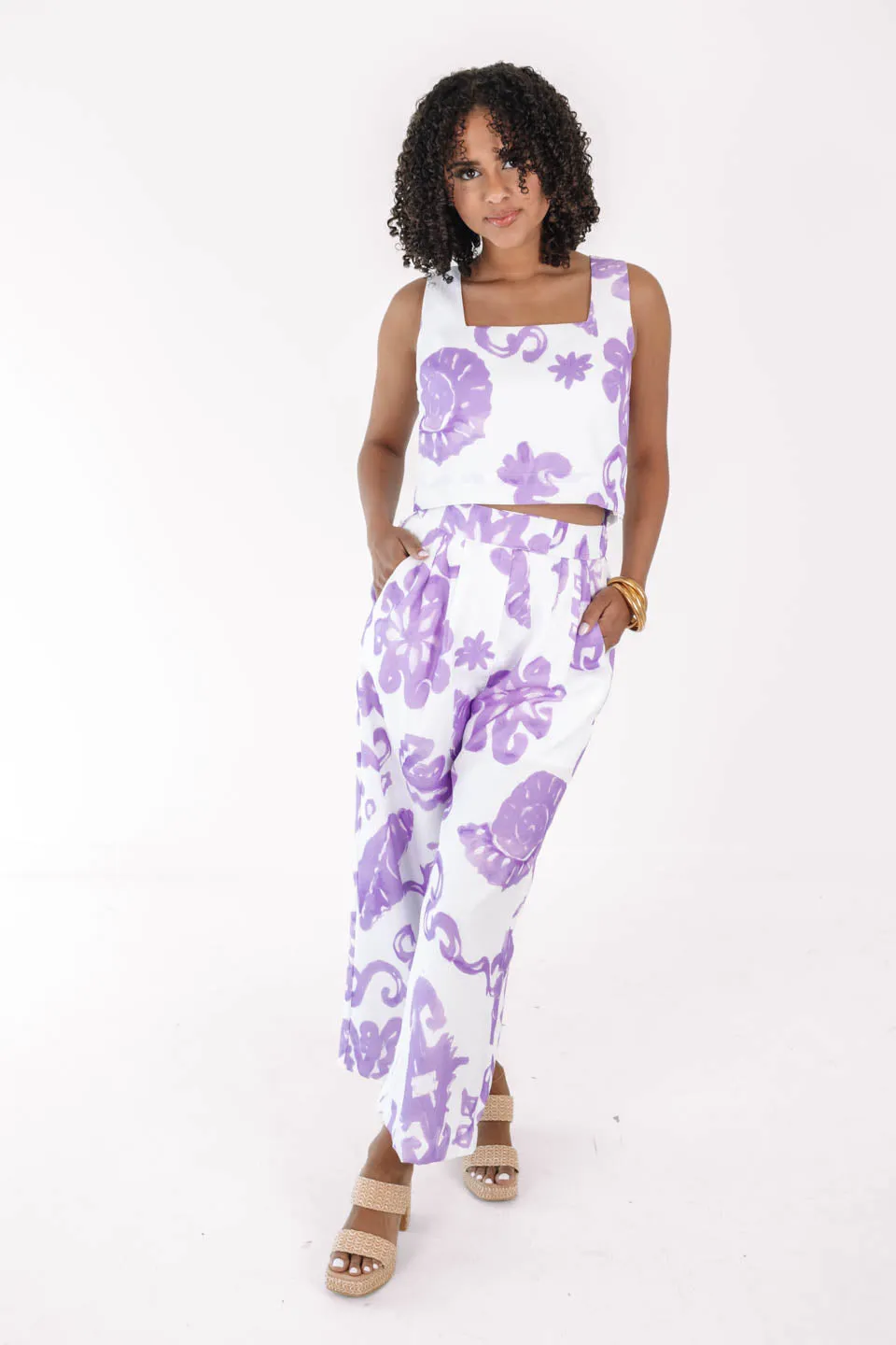 Laid Back Pants - Lavender