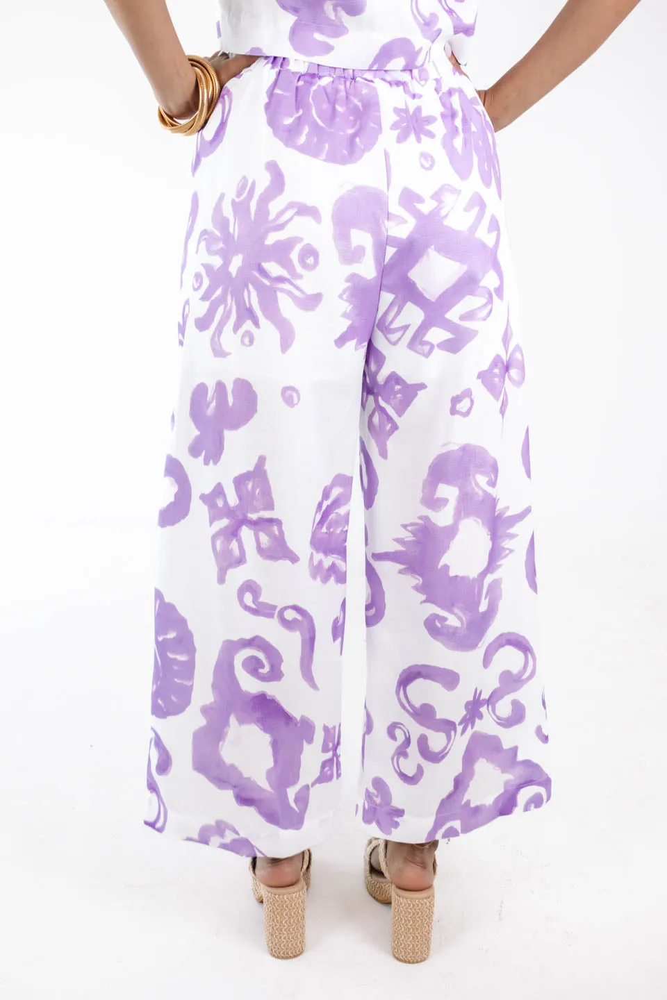 Laid Back Pants - Lavender