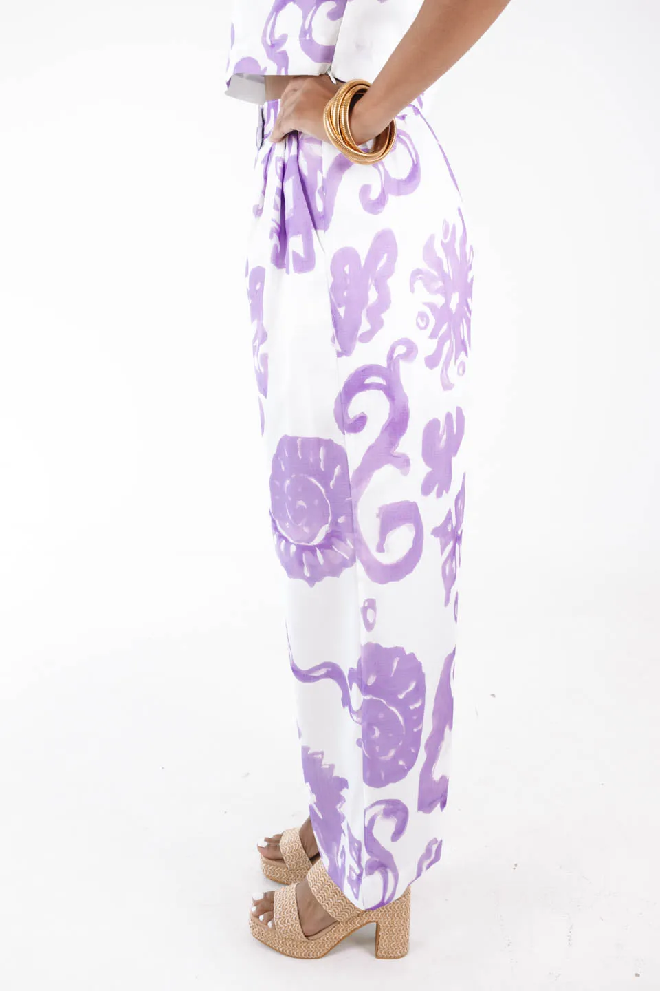 Laid Back Pants - Lavender