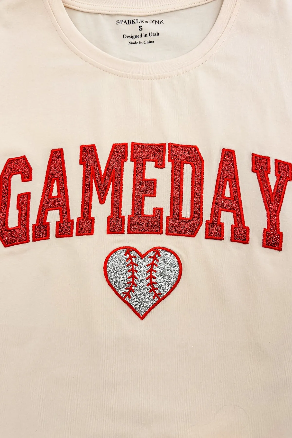 Mom & Me - "Gameday" Glitter Top