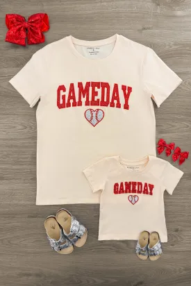 Mom & Me - "Gameday" Glitter Top