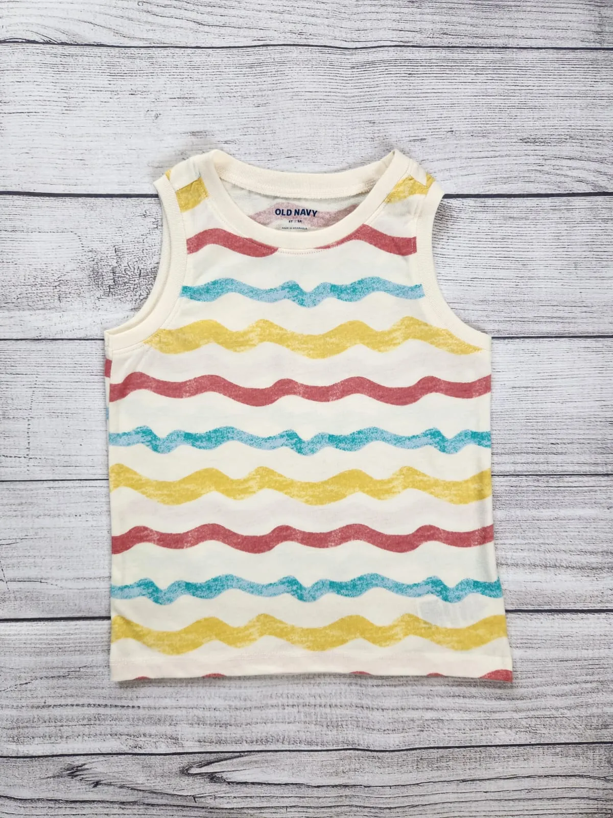 Multi Stripe Printed Tank