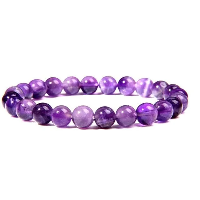 Natural Stone Beaded Bracelet