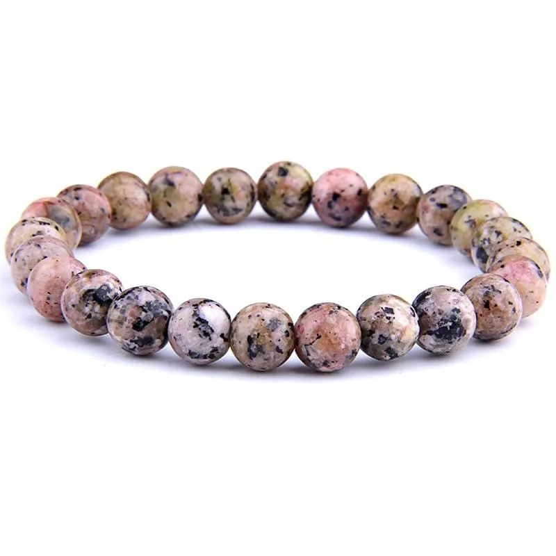 Natural Stone Beaded Bracelet