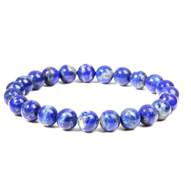Natural Stone Beaded Bracelet