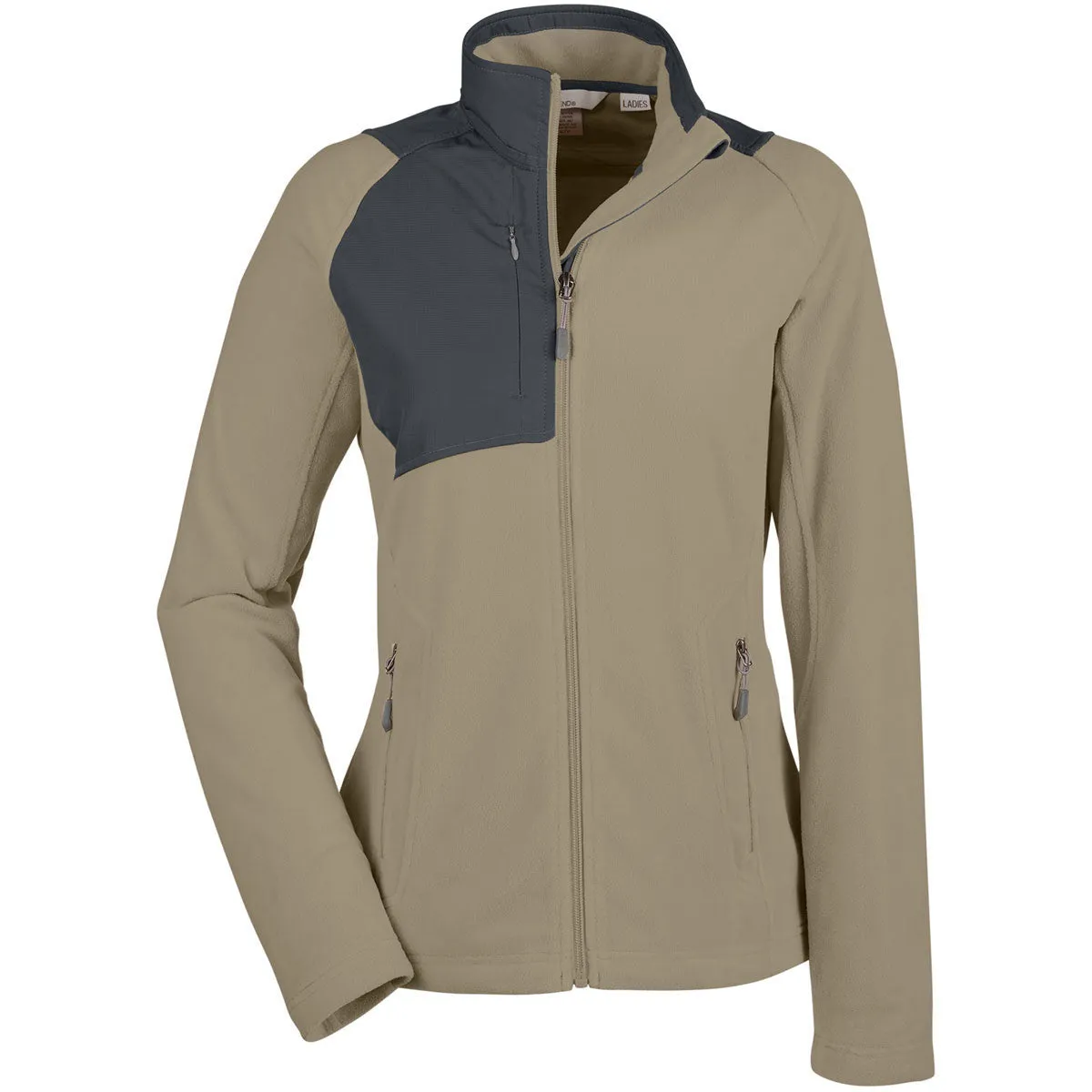 North End Women's Stone Excursion Trail Fabric-Block Jacket