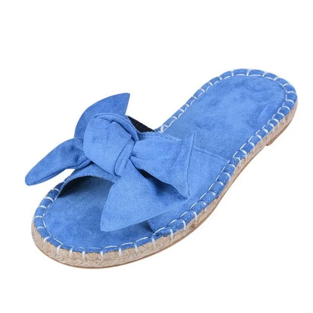 Olivia's Slip On Bow Sandals