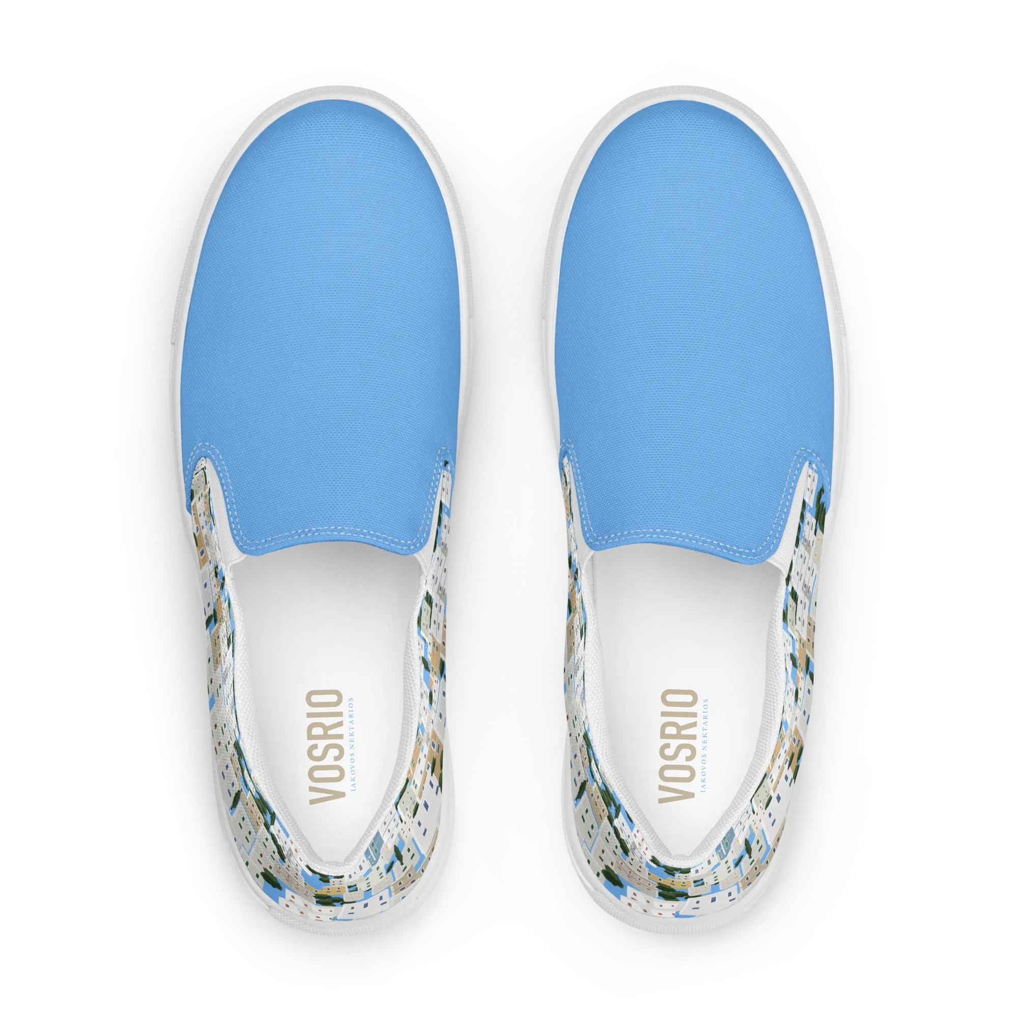 Panagies Womens slip-on canvas shoes