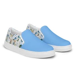 Panagies Womens slip-on canvas shoes