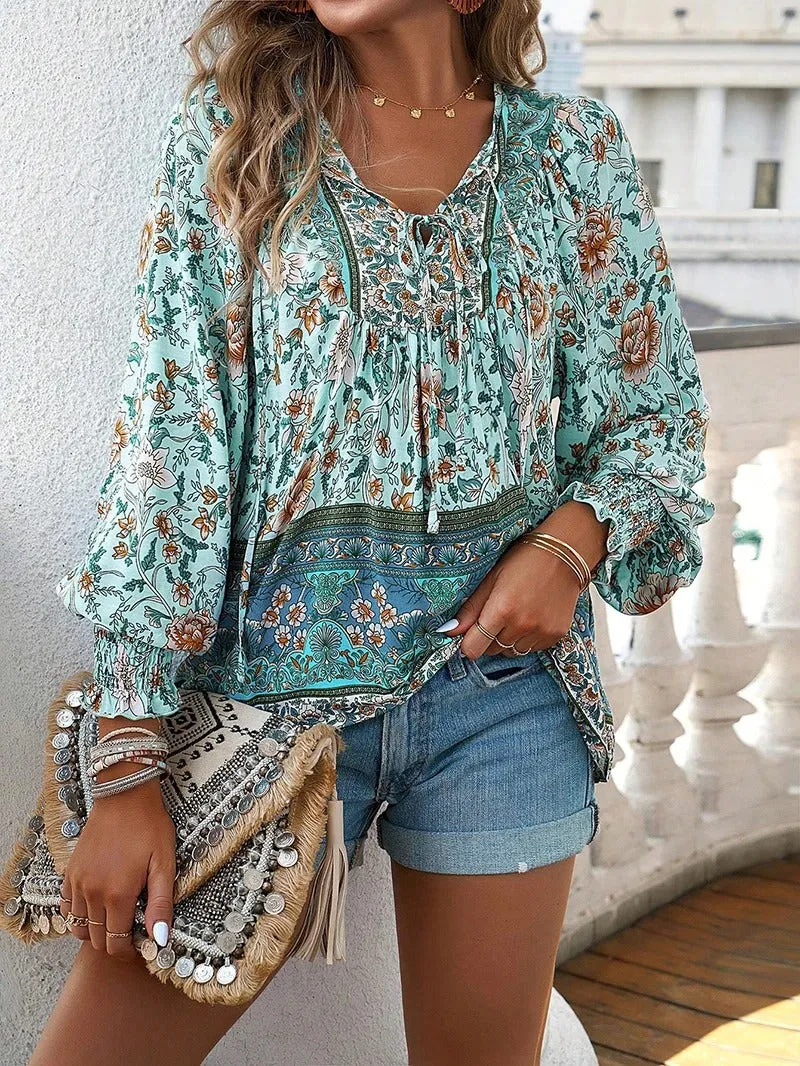 Scarlett | Elegant Floral Blouse