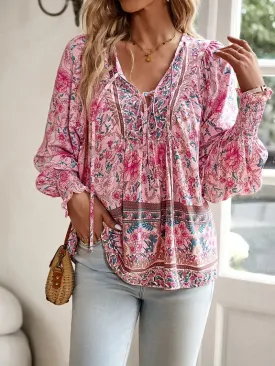 Scarlett | Elegant Floral Blouse