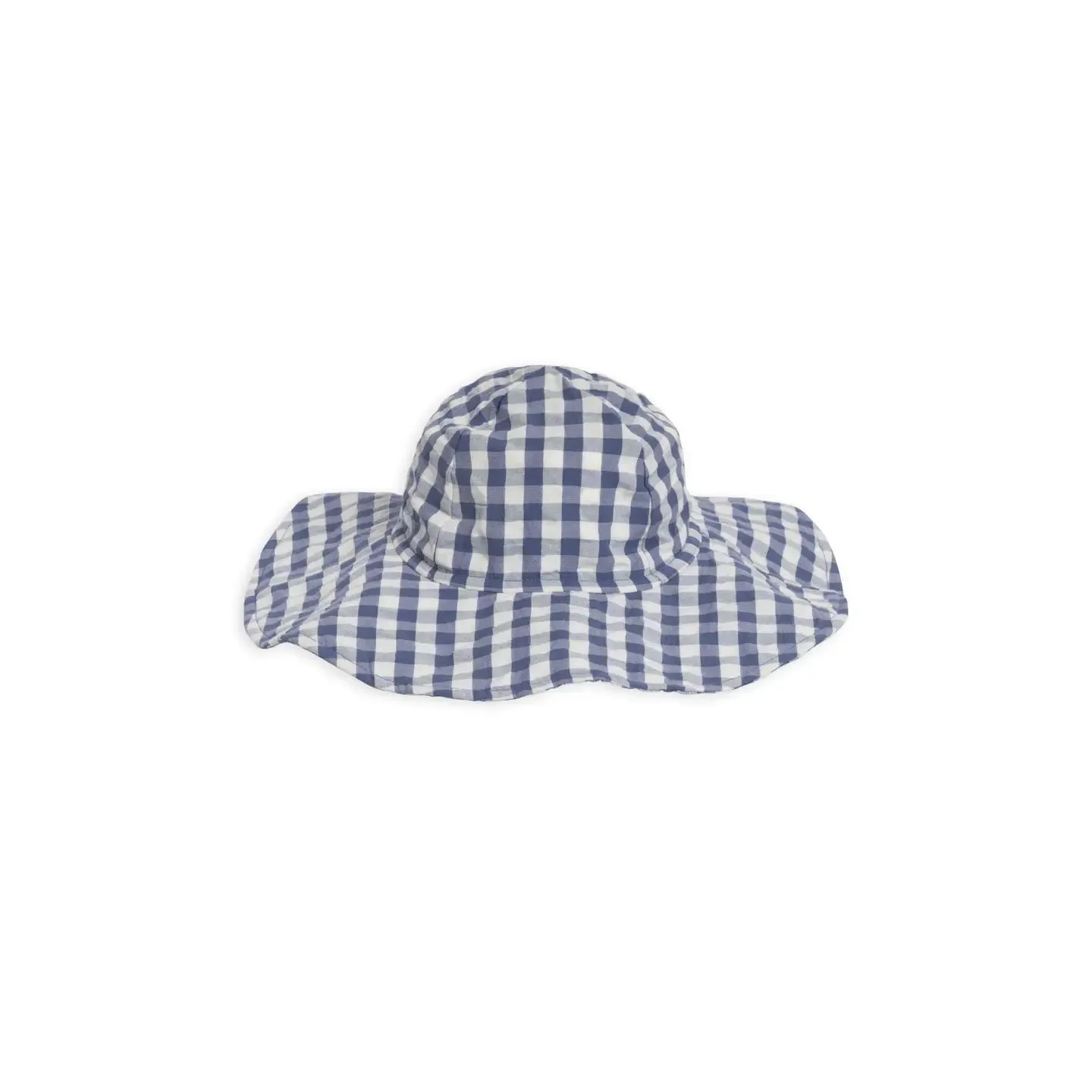 Seersucker Sun Hat - Marino Gingham