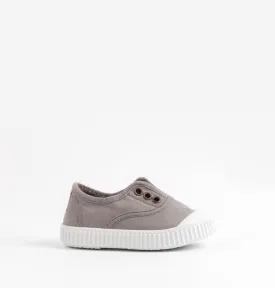Slip on Canvas Shoe, Gris/Grey