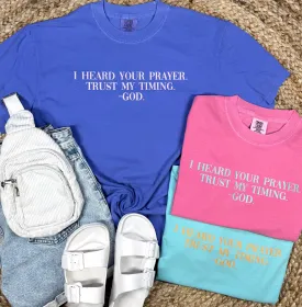 Timing Graphic Tees
