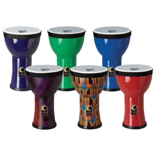 Toca Freestyle 2 Lightweight Doumbek 6 Head 10 Tall 6 Pack Bulk-packed