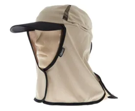 Vision Safe Kalahari Legionnaires Cap - Camel
