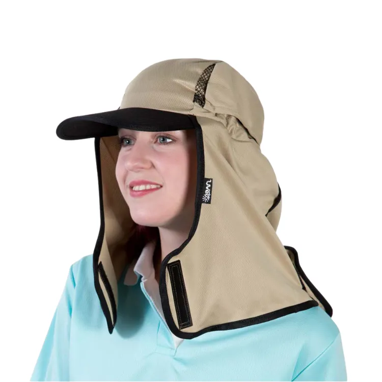 Vision Safe Kalahari Legionnaires Cap - Camel