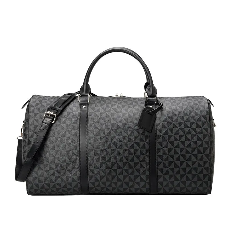 Waterproof Leather Hand/Shoulder Tote Bag for Fitness or Travel
