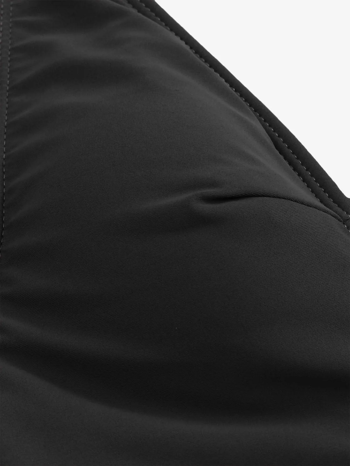 Wholesale Black Halter Sleeveless Plain Backless Flounced Hem One-Pieces Swimwears