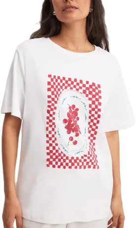 Women Oversized Graphic T Shirt Y2k Short Sleeve Crew Neck Drop Shoulder Loose Fit Tees Summer Preppy Aesthetic Baggy Top