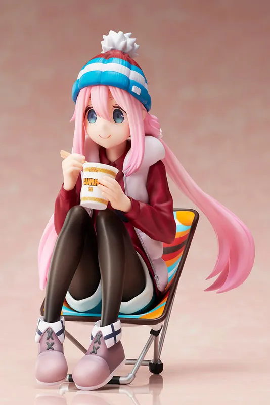 Yuru Camp Nadeshiko Kagamihara 1/8 Premium Noodle Stopper Figure