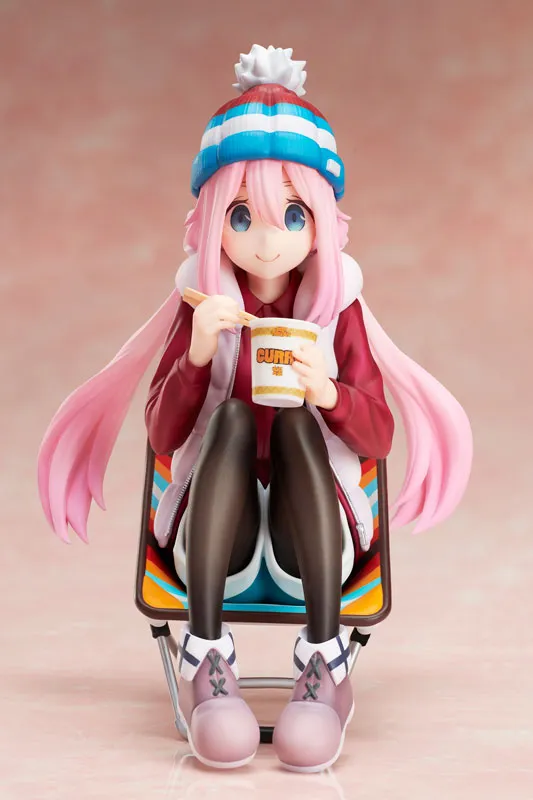 Yuru Camp Nadeshiko Kagamihara 1/8 Premium Noodle Stopper Figure