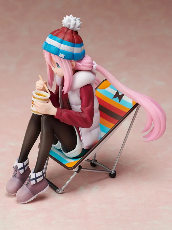 Yuru Camp Nadeshiko Kagamihara 1/8 Premium Noodle Stopper Figure