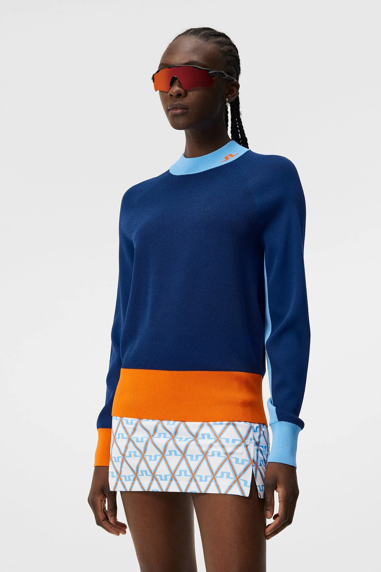Zoe Knitted Sweater / Estate Blue